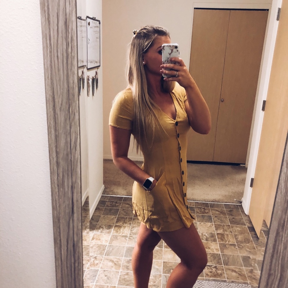 Lottie Moss Sunflower Dress